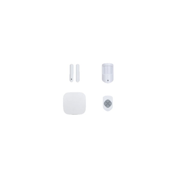 Kit : centrale WIFI RJ45 GSM 4G + Dét. PET + contact + téléc.